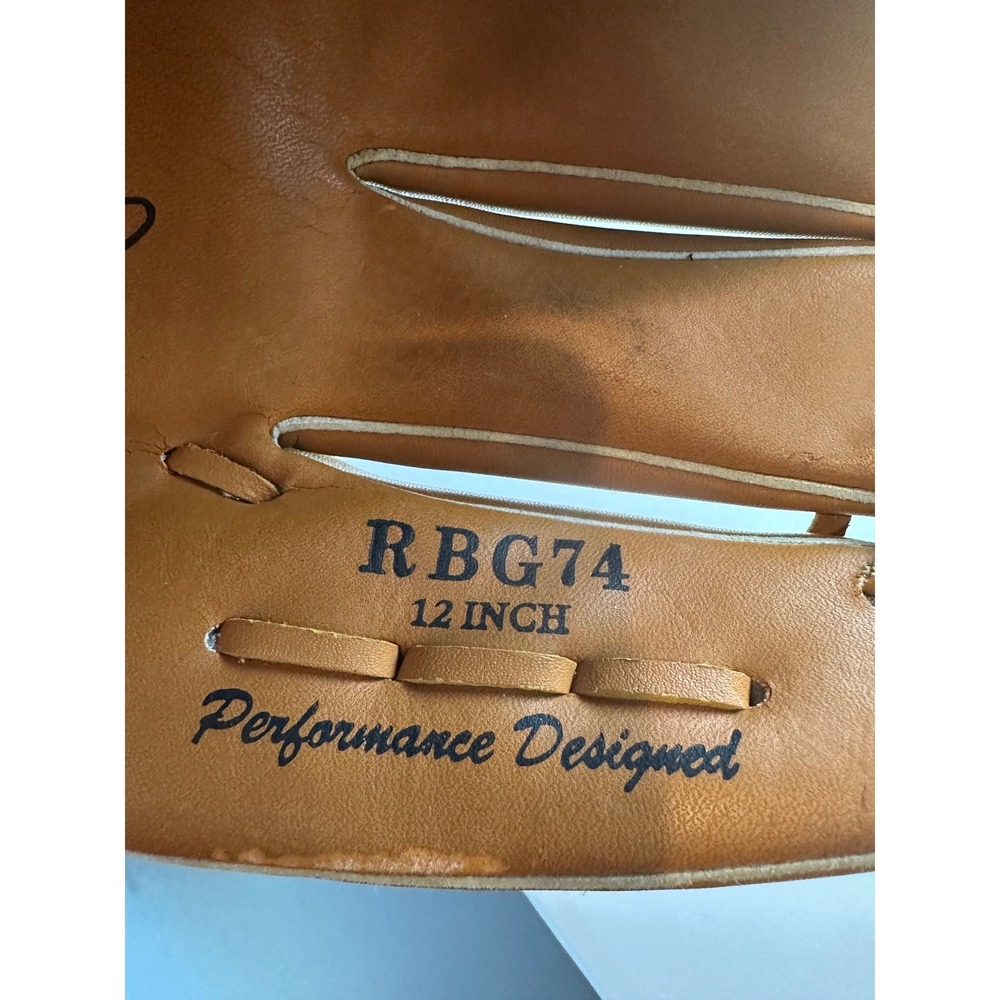 Rawlings RGB74 12" Derek Jeter Autograph Extended 3 Finger Palm Padding RHT - Picture 5 of 10